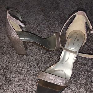 Rose gold heels
